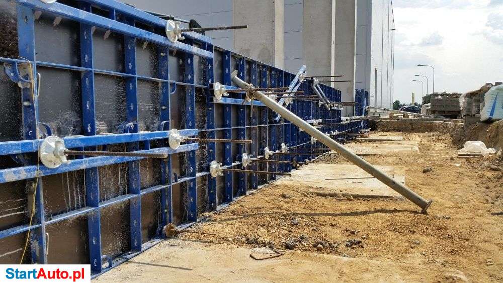 Wynajem szalunków szalunki ścienne stropowe, podpory, doki, dzierżawa