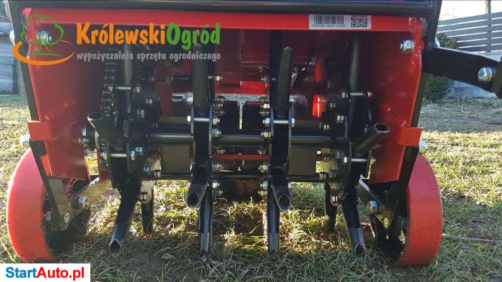 Aerator spalinowy rurkowy Weibang wynajem wypożyczalnia