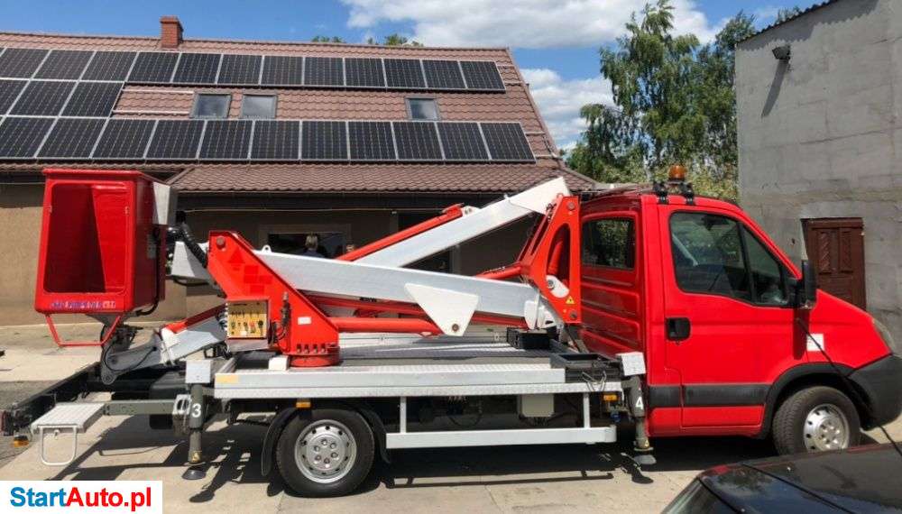 Podnośnik koszowy wynajem usługi 17m + usługi