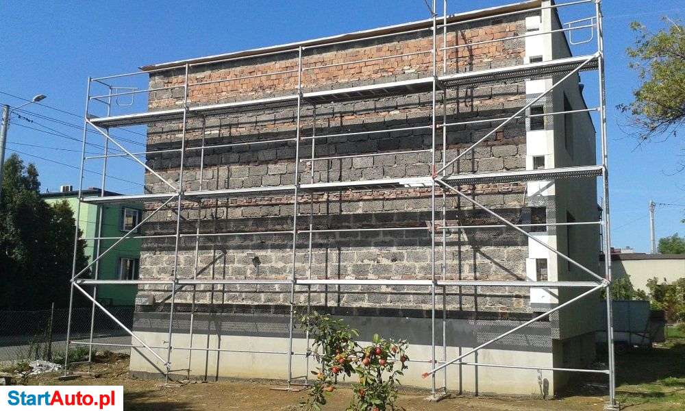 Wynajem rusztowań elewacyjnych wież jezdnych rusztowań aluminiowych