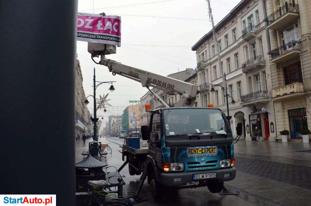 Wynajem podnośników koszowych, Podnośnik koszowy Łódź, Podnośnik 20m