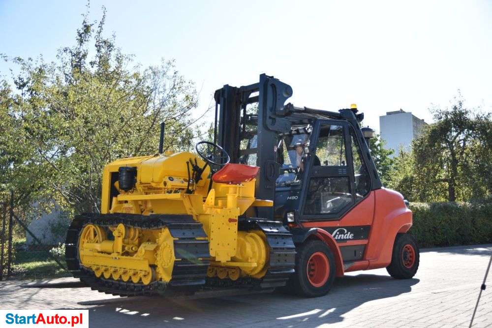 Wynajem wózka widłowego o udźwigu od 1 do 16 ton.