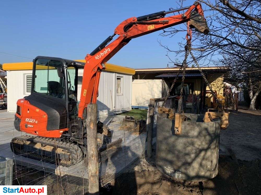 WYNAJEM Minikoparka 3t i 4t – Kubota – Prace Ziemne – Śląsk, Mikołów