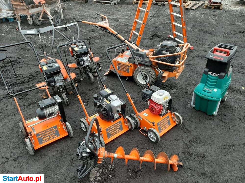 Wynajem maszyn budowlanych i ogrodniczych