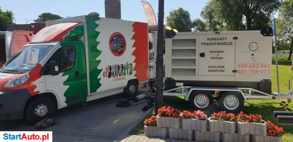 Agregat prądotwórczy na awarię,event,budowę,foodtrucki,inne Wynajem