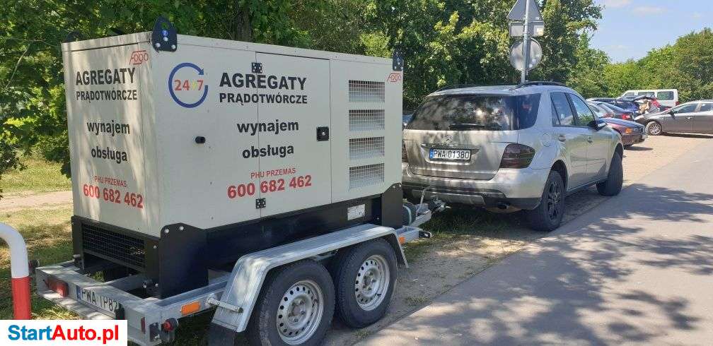 Agregat prądotwórczy na awarię,event,budowę,foodtrucki,inne Wynajem