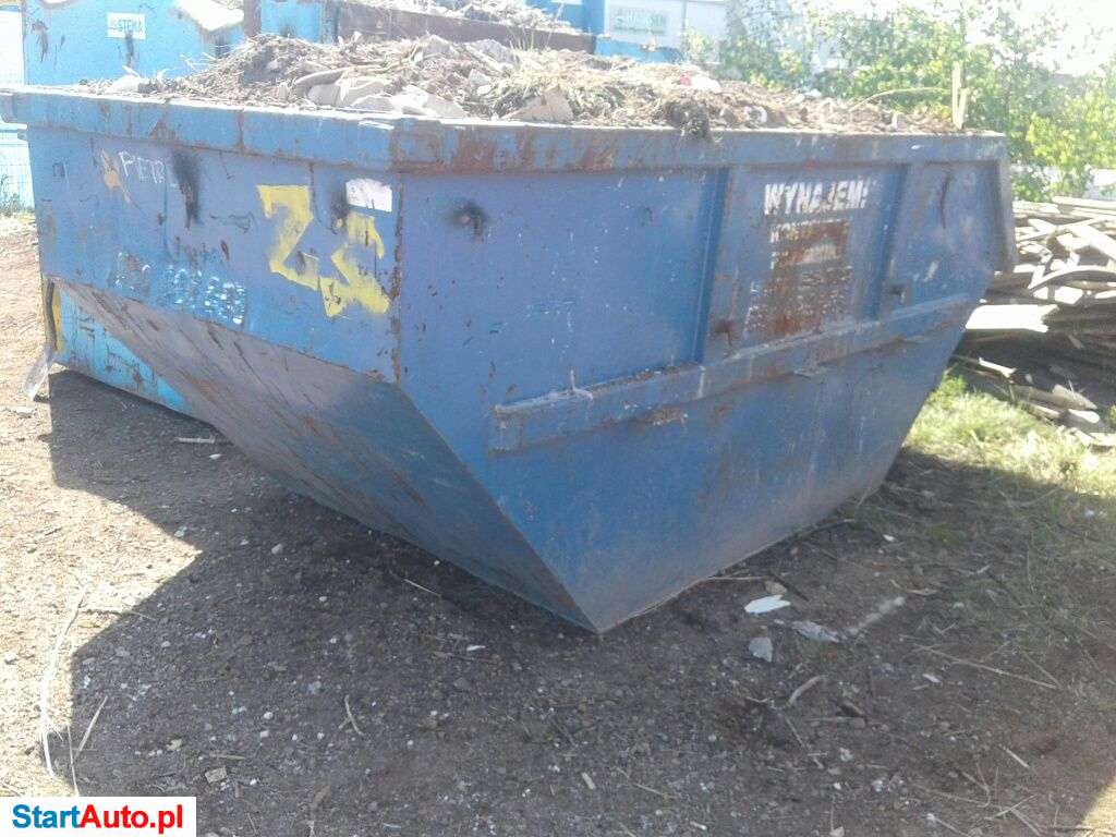 Kontener na gruz śmieci mieszane wynajem wywóz utylizacja odpady