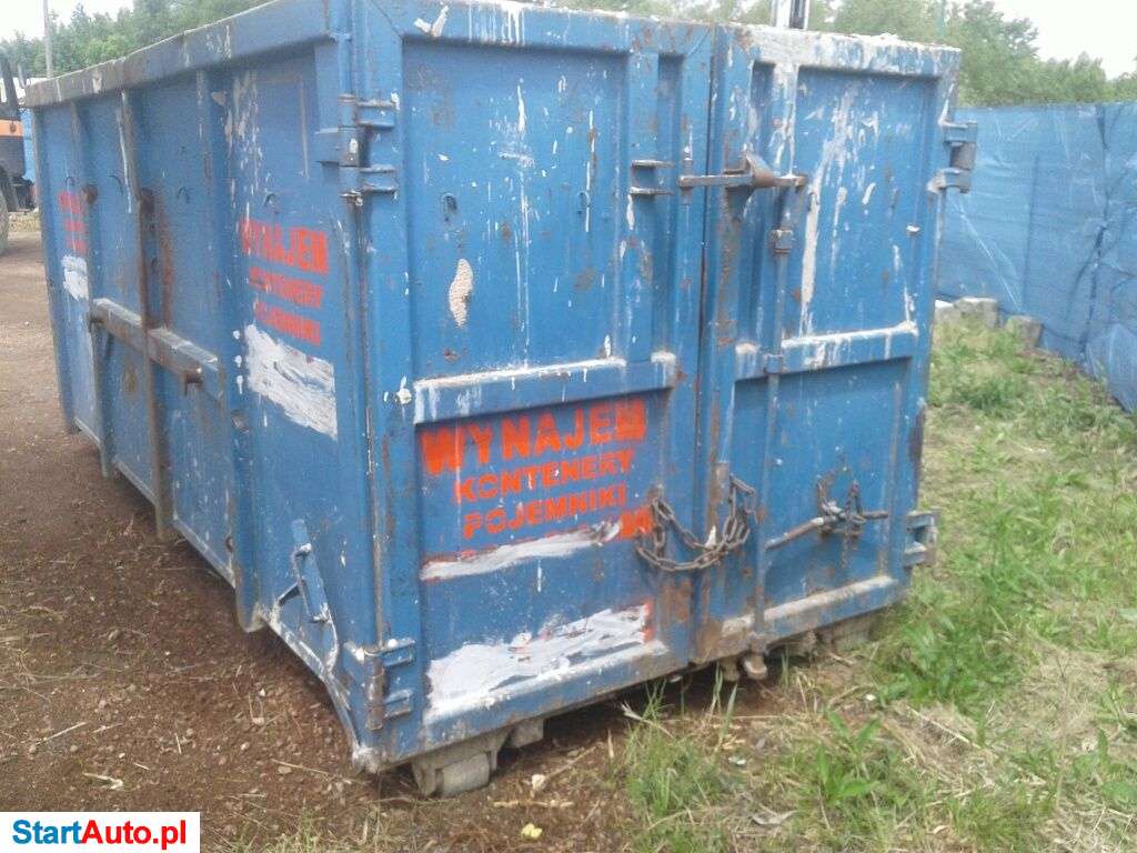 Kontener na gruz śmieci mieszane wynajem wywóz utylizacja odpady