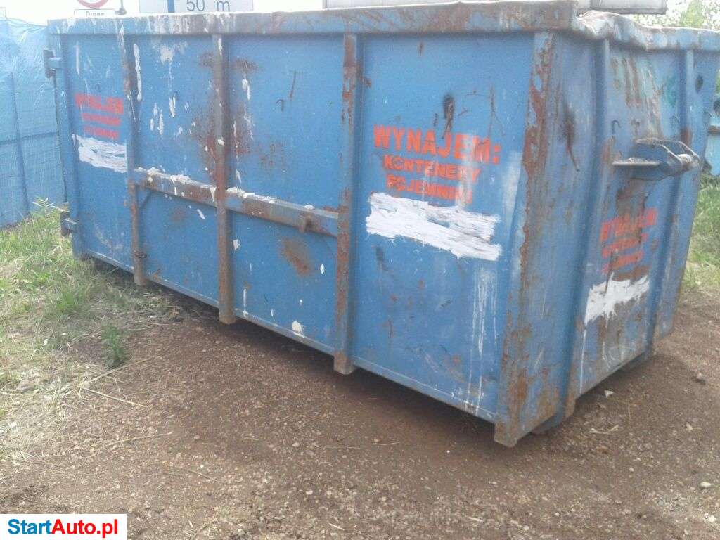 Kontener na gruz śmieci mieszane wynajem wywóz utylizacja odpady