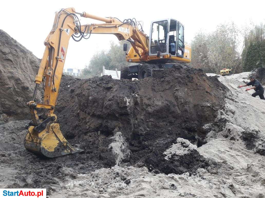 Wynajem koparkę obrotową