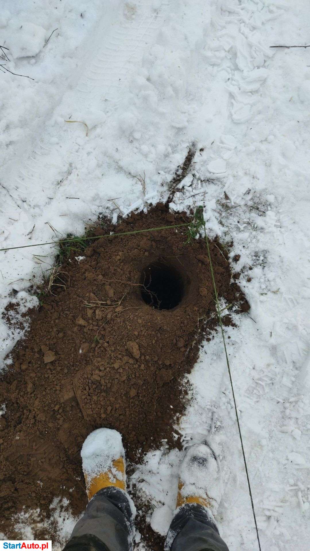 Wynajem Wiertnica 6KM wiertła 10/15/20cm , budowa ogrodzen