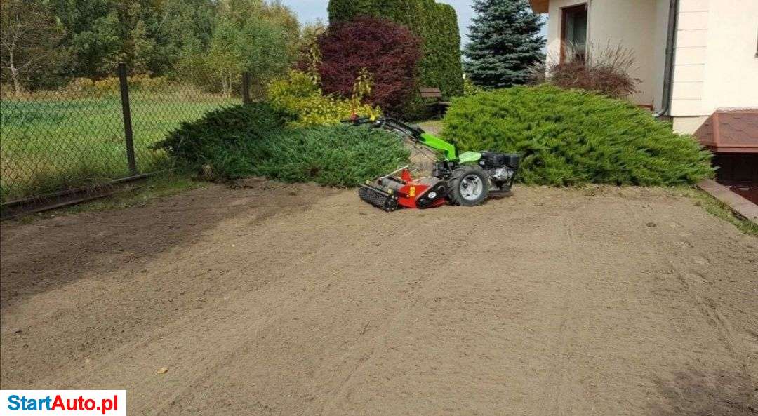 Wynajem glebogryzarka separacyjna przekopywanie trawnik zakładanie FV