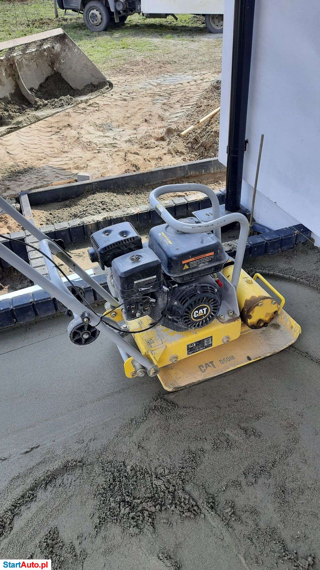 Zagęszczarka pod fundamenty skoczek bardzo mocna wynajem