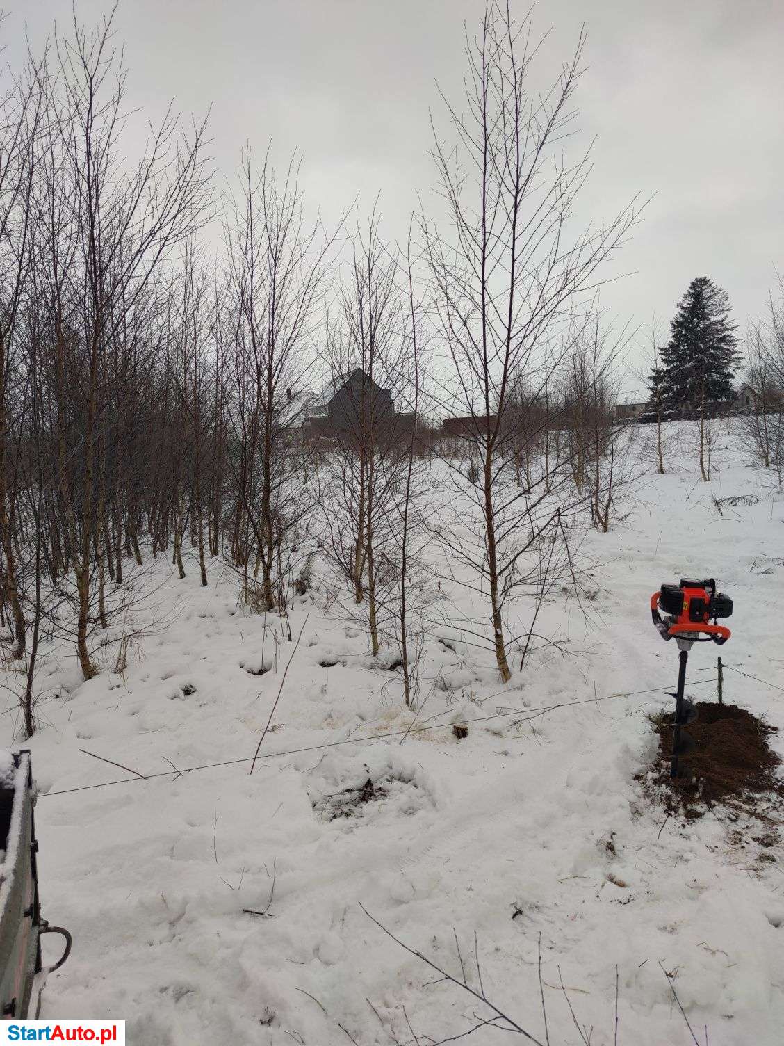 Wynajem Wiertnica 6KM wiertła 10/15/20cm , budowa ogrodzen