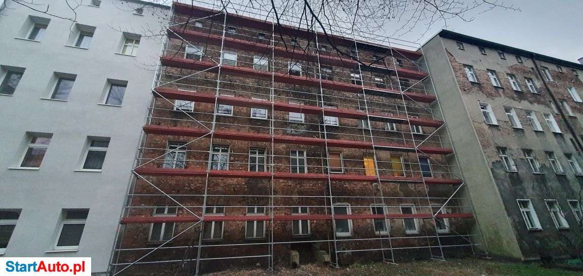 Wynajem dzierżawa rusztowania syp na gruz