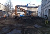 Wynajem koparkę obrotową