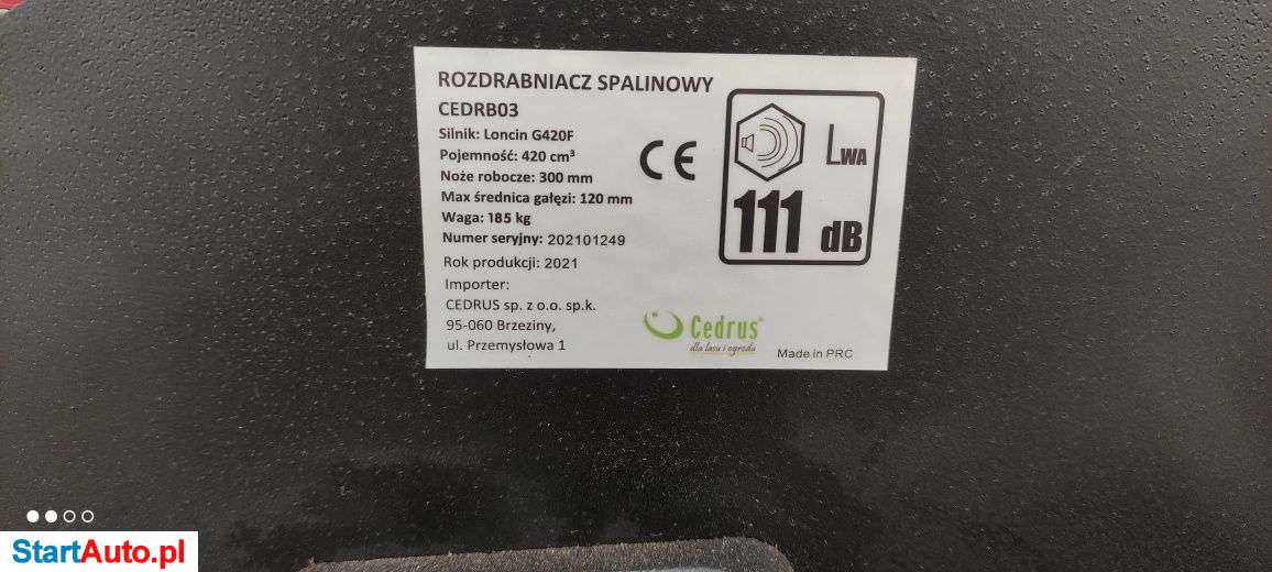 Wynajem rębak , rozdrabniacz do gałęzi spalinowy