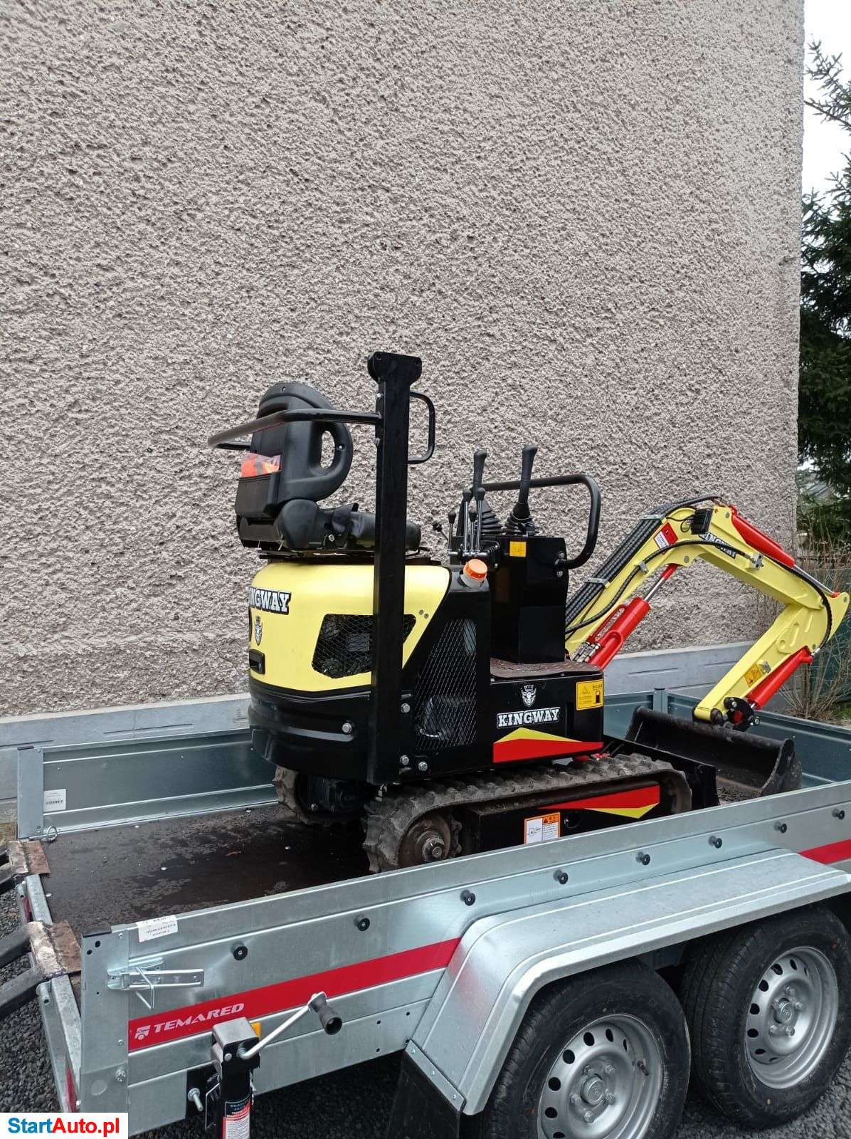 Wynajem minikoparki, mikrokoparki bez operatora