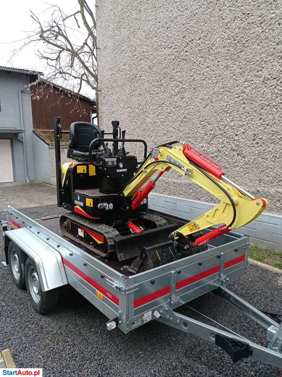 Wynajem minikoparki, mikrokoparki bez operatora