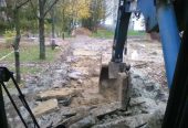 Wynajem koparkę obrotową