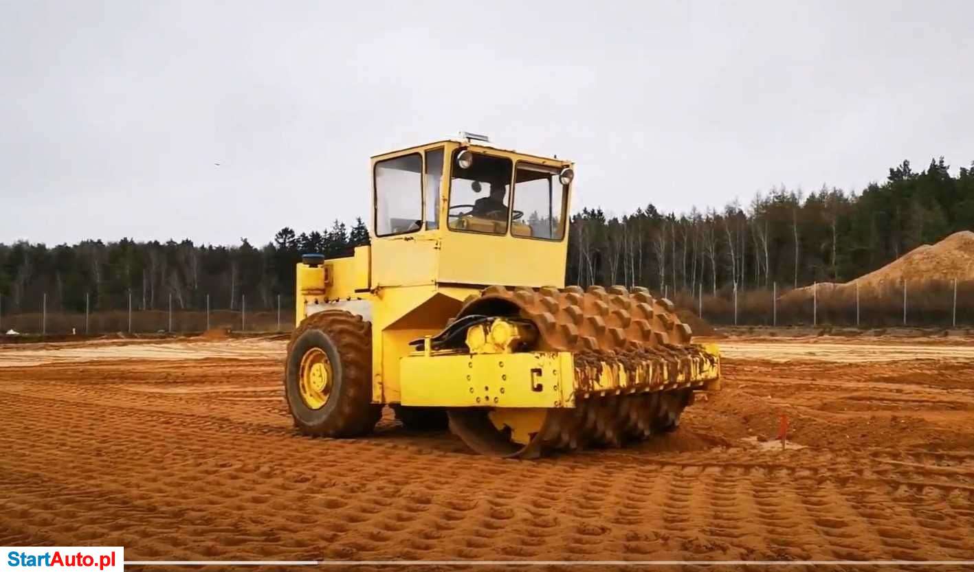 walec drogowy, guma, stal, kołek 7- 27 t. drogi gruntowe, dojazdowe