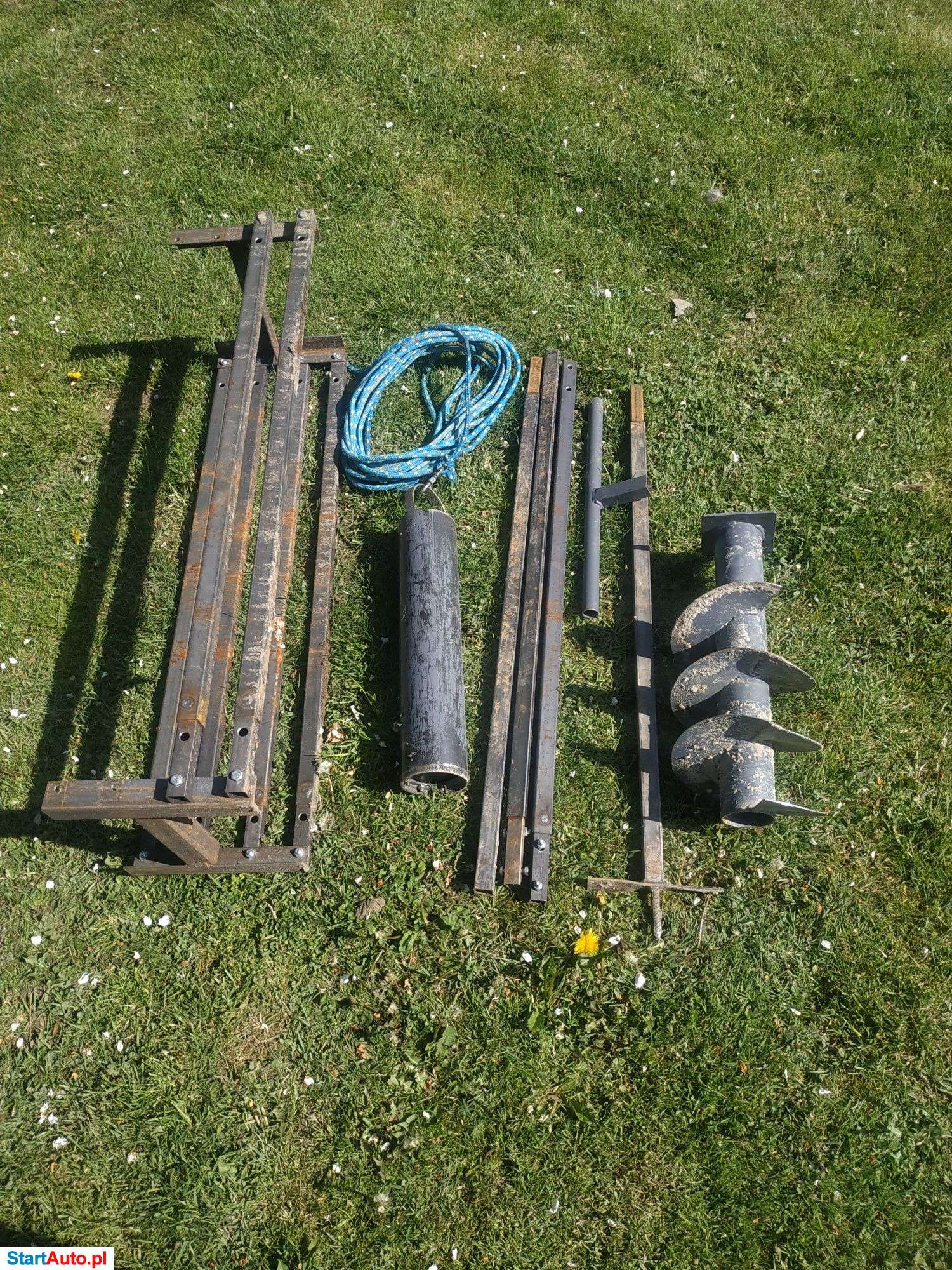 Wiercenie studni.Wiertnica ręczna do studni. Wynajem. Woda za darmo