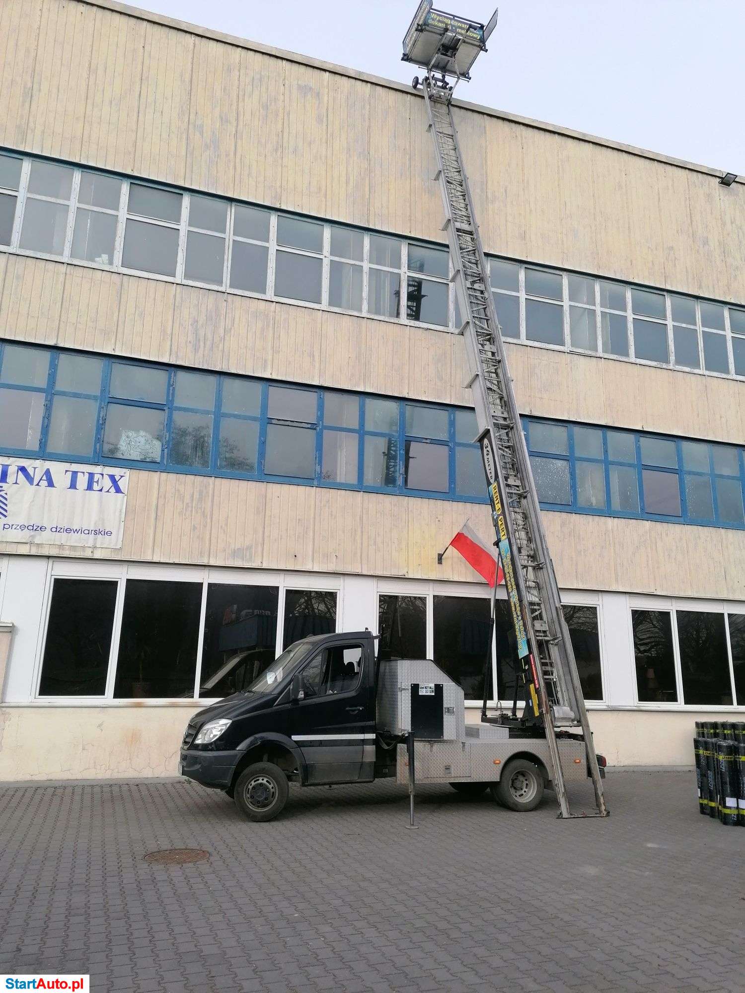 Wynajem podnośników koszowych, Podnośnik koszowy Łódź, Podnośnik 20m