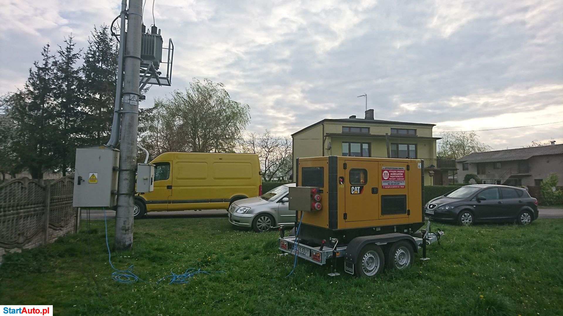 Sprzedaż wynajem agregatów prądotwórczych service