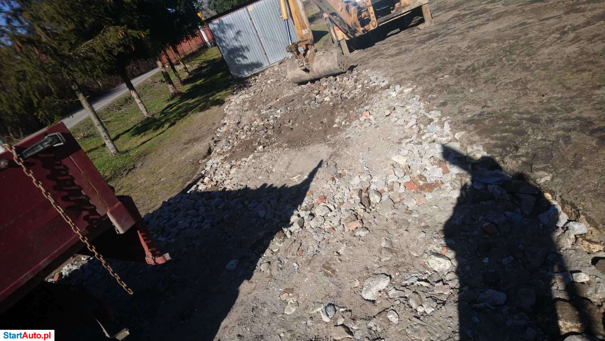 Wynajem minikoparki 3t koparko ladowarki ciagnik rolniczy transport