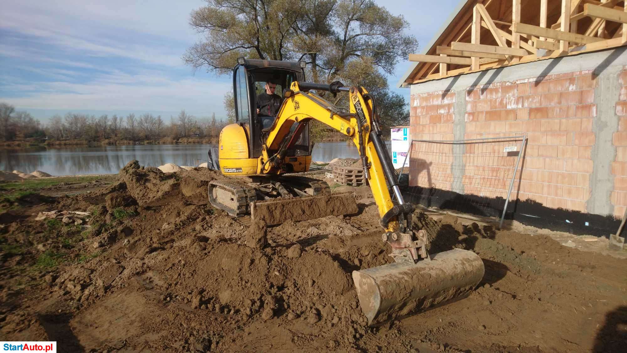 Wynajem minikoparki 3t koparko ladowarki ciagnik rolniczy transport