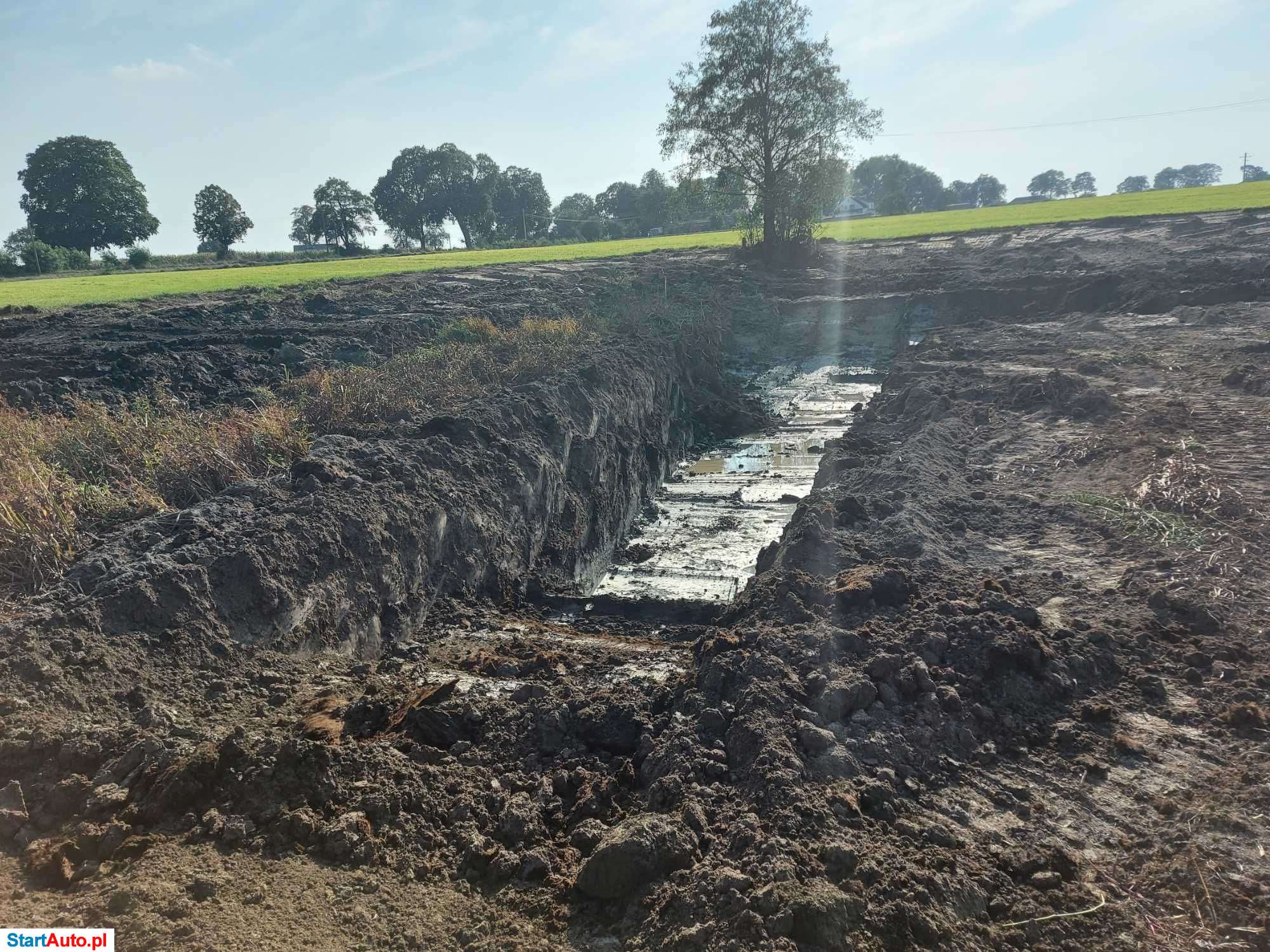 Usługi wynajem koparka long,uslugi minikoparka,kopanie stawu,korytowan