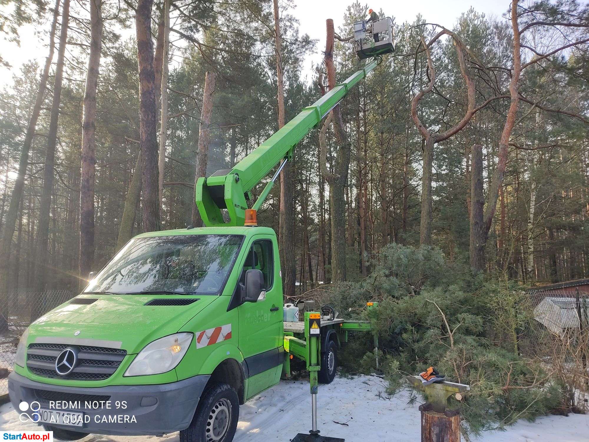 Wynajmę podnośnik koszowy 18,20,22,27 metrów usługi, zwyżka