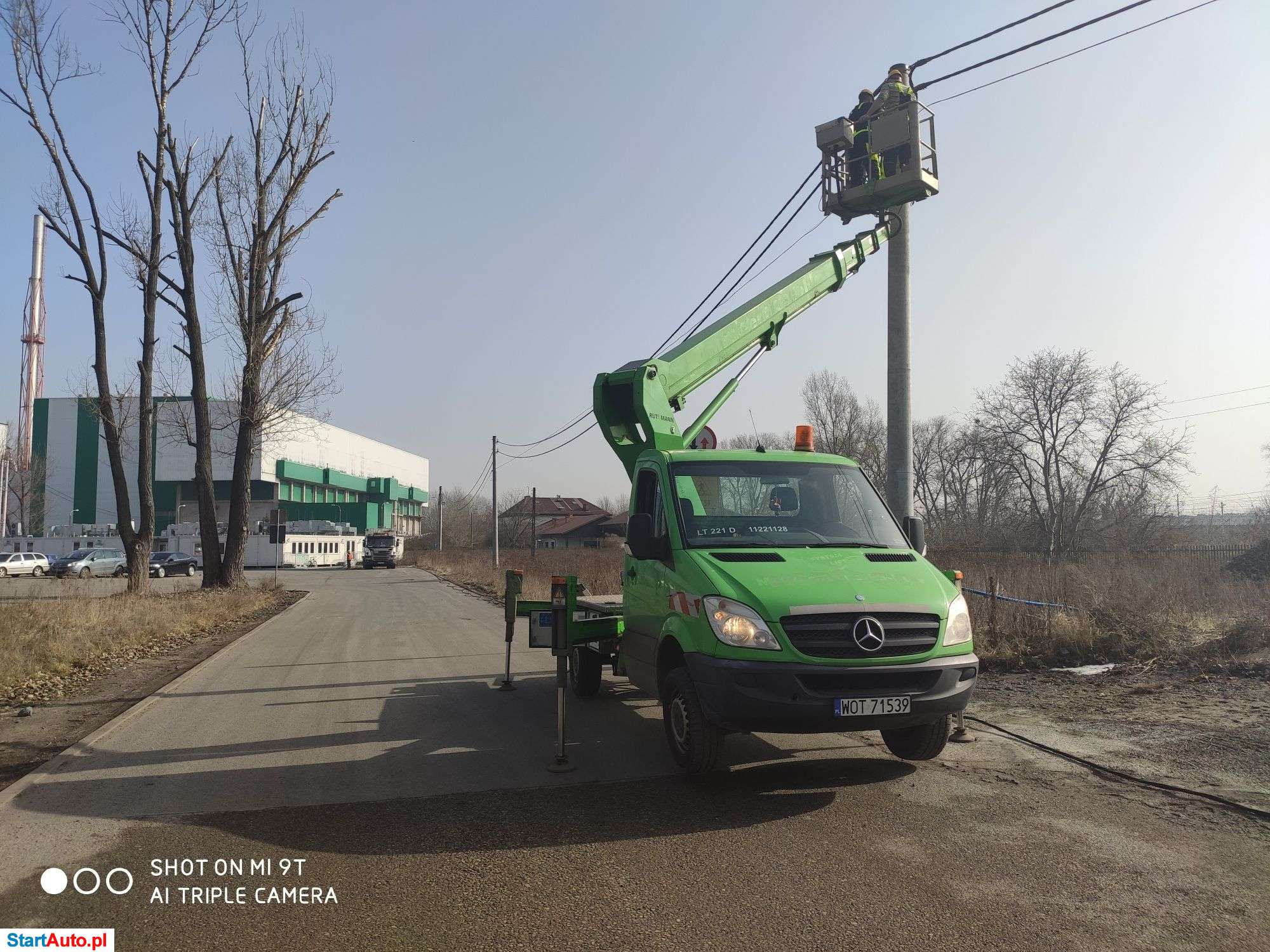 Wynajem podnośnika koszowego 22m – Garwolin 24h/7, zwyżka