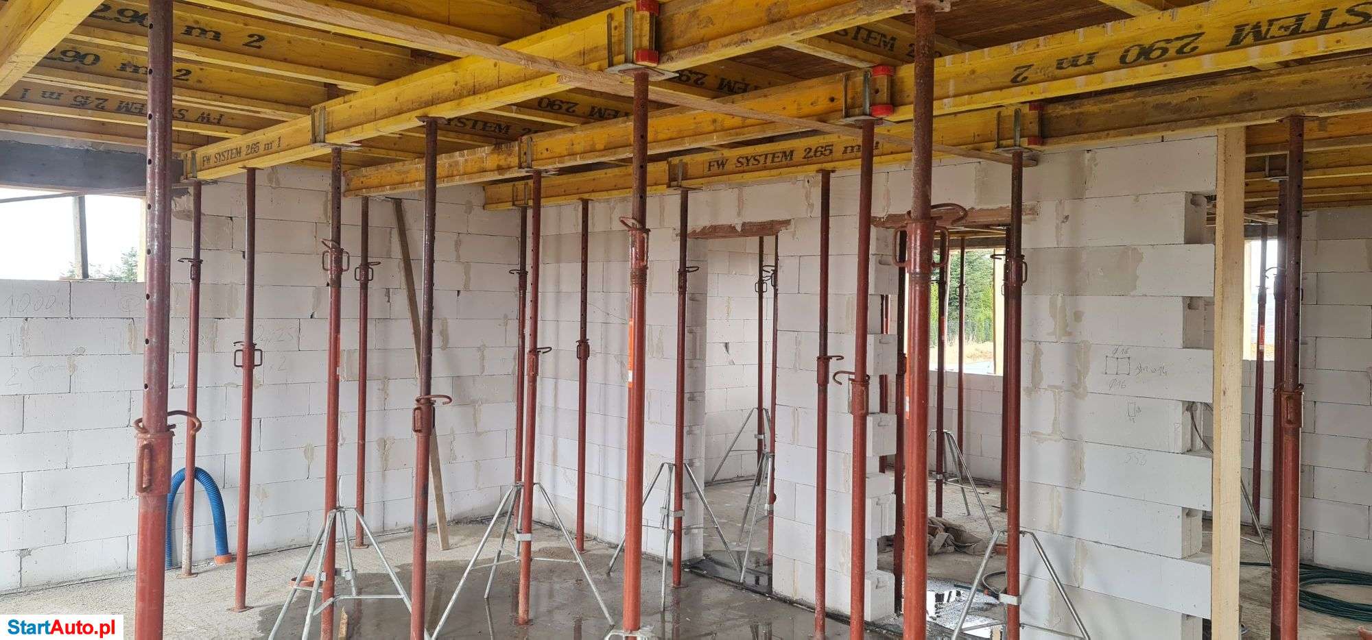 Wynajem szalunków stropowych od 60 gr. PROMOCJA TRANSPORT GRATIS