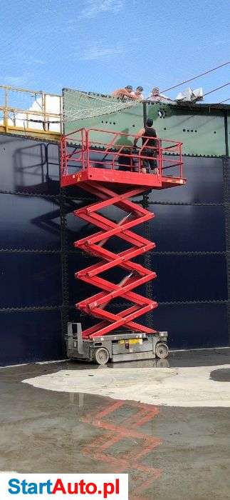 Wynajem Podest wolnobieżny nożycowy podnośnik koszowy zwyżka