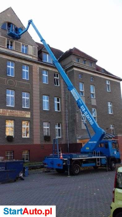 Podnośniki koszowe 26m i 20m, Zwyżka, Wynajem Świebodzice, Strzegom, Ś