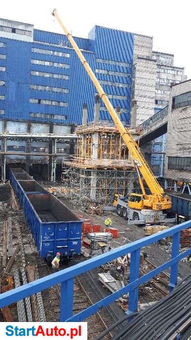 Wynajem dźwigów do 80 ton, usługi dźwigowe