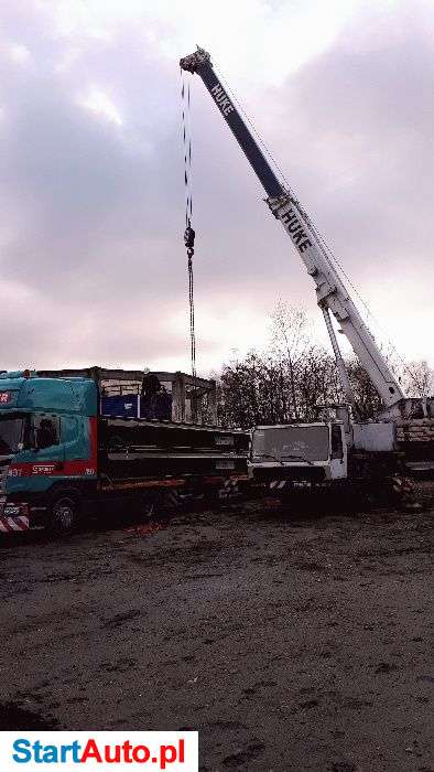 Wynajem dźwigów do 80 ton, usługi dźwigowe