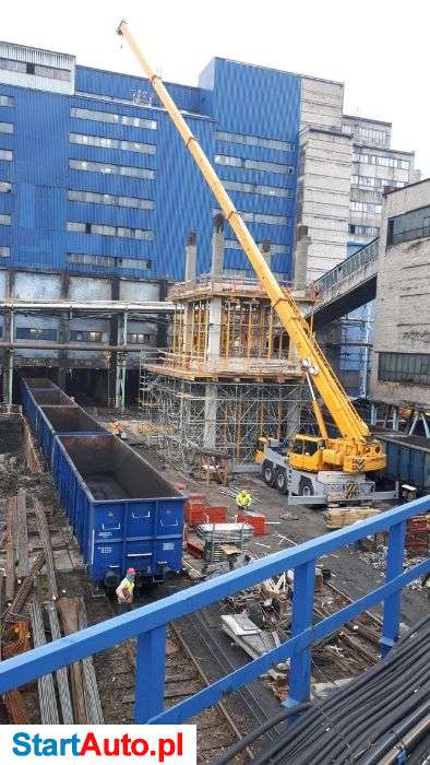 Wynajem, usługi dźwigowe do 80 ton