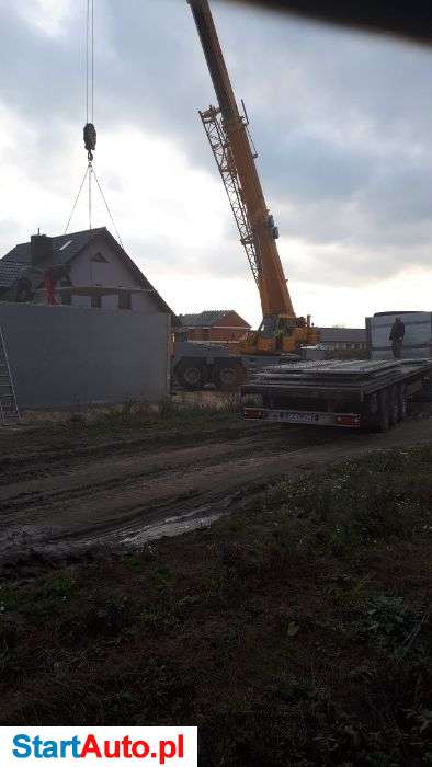 Wynajem, usługi dźwigowe do 80 ton