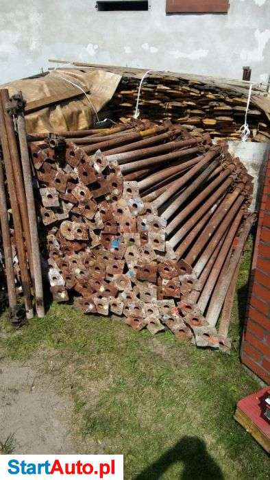 Wynajem stemple metalowe budowlane 20gr/dzień