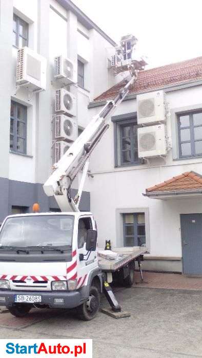 Podnośnik koszowy, zwyżka wynajem 70zł godzina