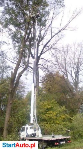 Podnośnik koszowy, zwyżka wynajem 70zł godzina