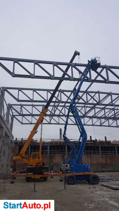 wynajem najem zwyżki (zwyżka) podnośnik teleskopowy nożycowy Nowy Sącz