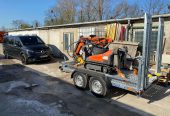 Wynajem minikoparki kubota bobcat s70 s100 Brokk miniładowarka gehl