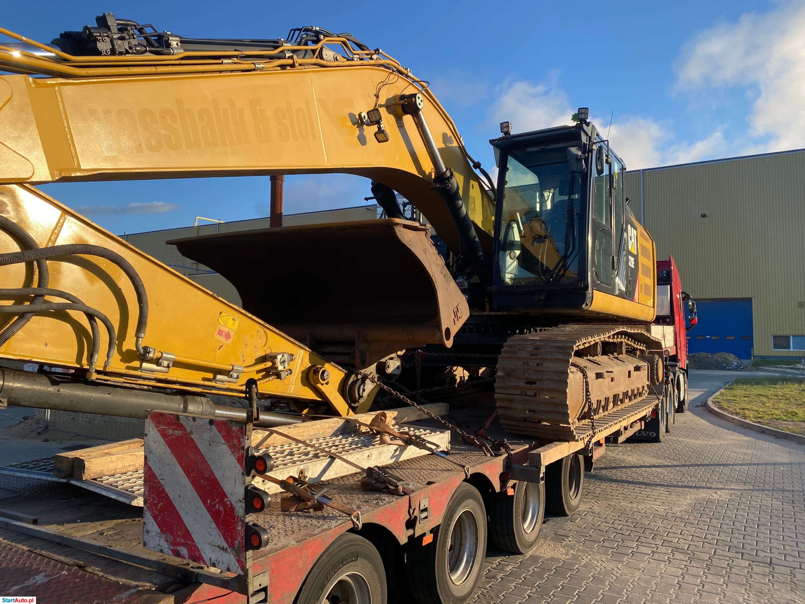 Koparka gąsienicowa Wynajem usluga kopanie