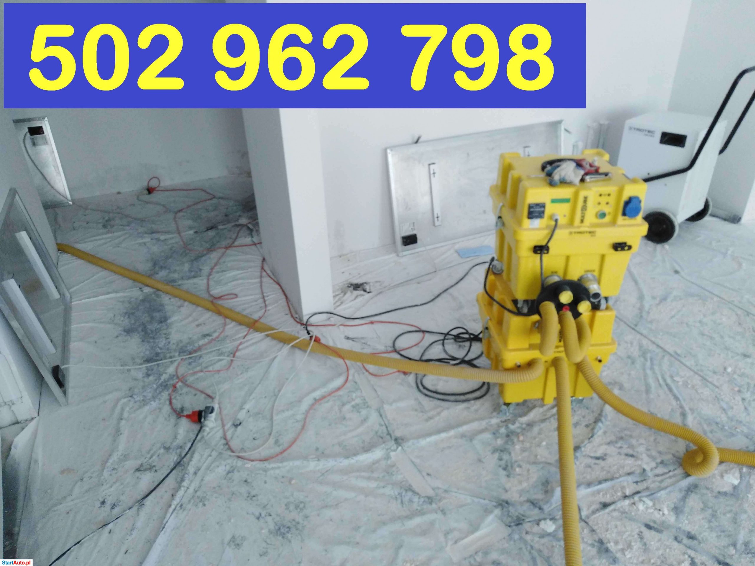 Wynajem osuszaczy Warszawa – Osuszanie po zalaniach – dostawa gratis