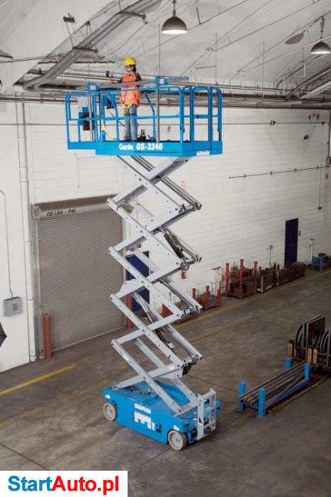 Wynajmę podnośnik nożycowy 8, 10, 12, 14 metrów zwyżka podest 24h