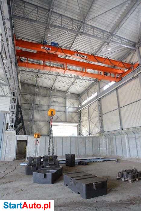 Wypożyczanie obciążników do suwnic