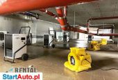 WYNAJEM Wypożyczalnia OSUSZACZY, Osuszanie BUDYNKÓW, ścian, po zalaniu